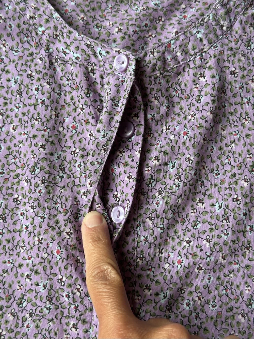 Gap Kids Purple Floral Short Sleeve Dress size Medium 8